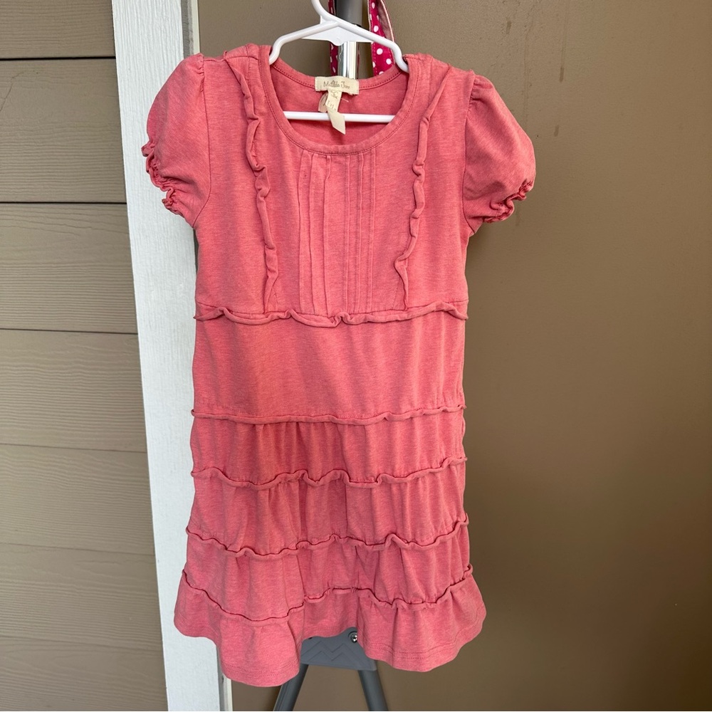 Matilda Jane Coral Ruffle Dress